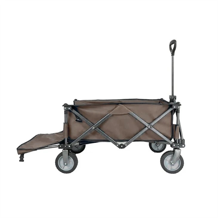 Disinn Ġdid Foldable Beach Trolley Camping Wagon