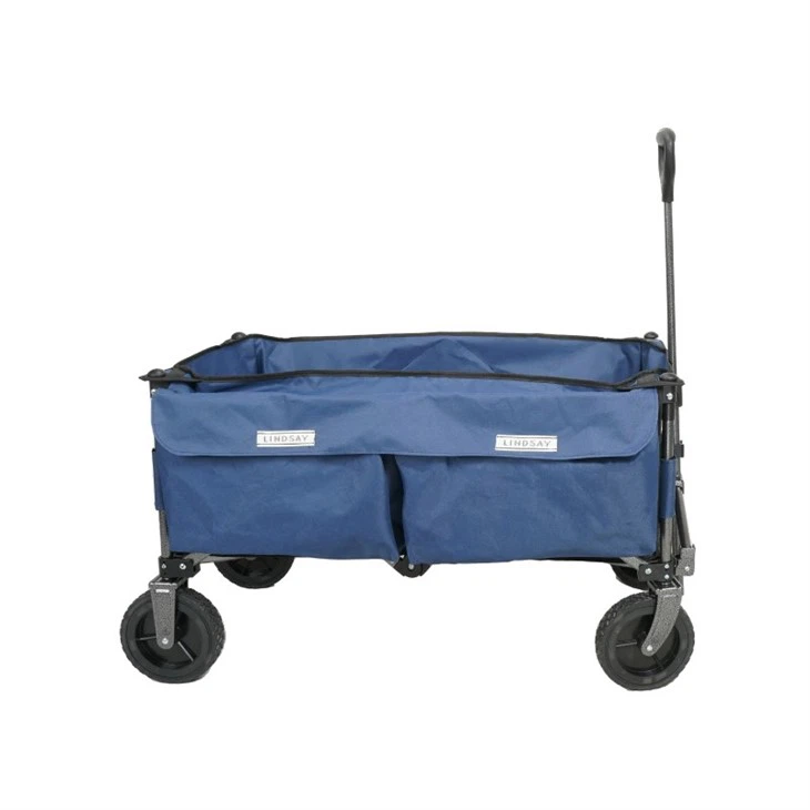 Outdoor Utility Collapsible Folding Wagon With Table